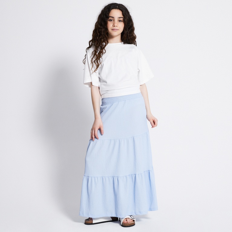 Frill skirt "Belinda star" Blue 2